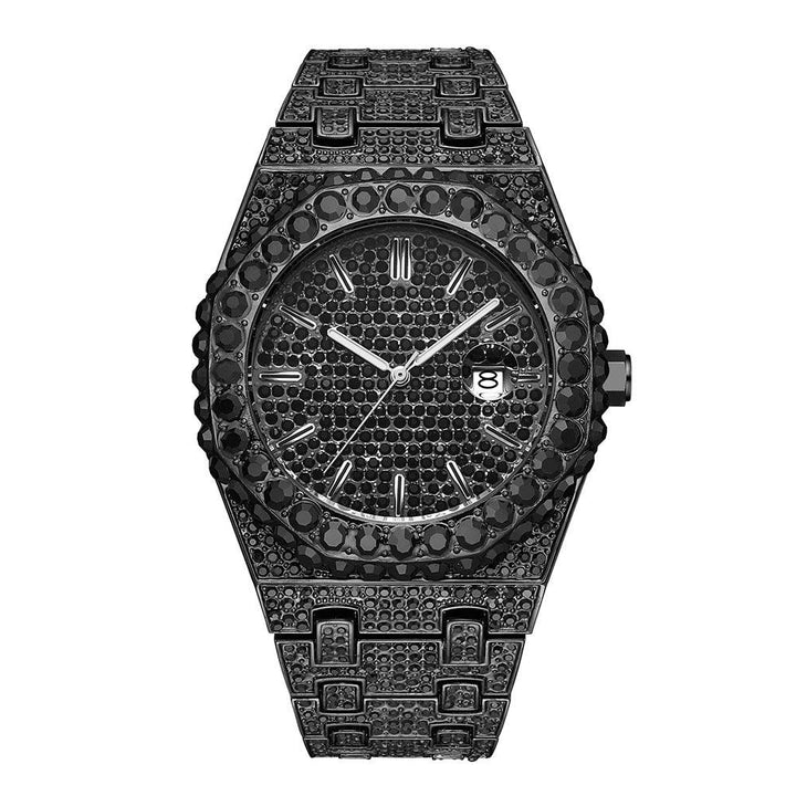 Fashion Starry Diamond Men's Quartz Watch - Mamofa Global Store