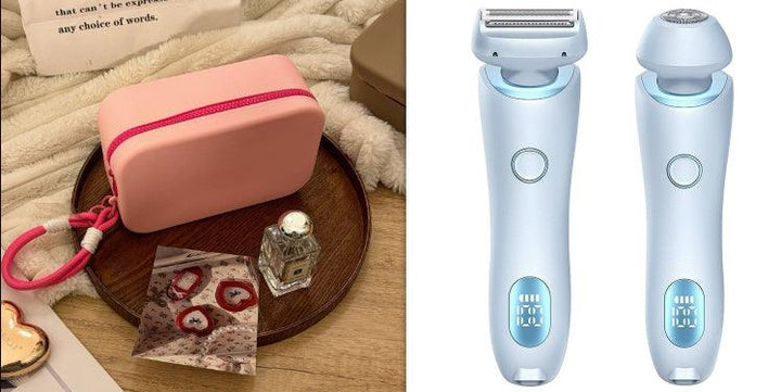 2 In 1 Hair Removal Epilator USB Rechargeable Trimmer - Mamofa Global Store