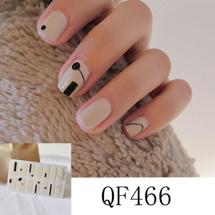 Nail Sticker 3D Diamond Nail 14 Stickers Waterproof Nail Sticker Full Sticker For Pregnant Women - Mamofa Global Store