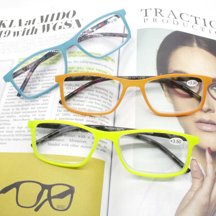 Colorful Reading Glasses Unisex Presbyopia Glasses - Mamofa Global Store