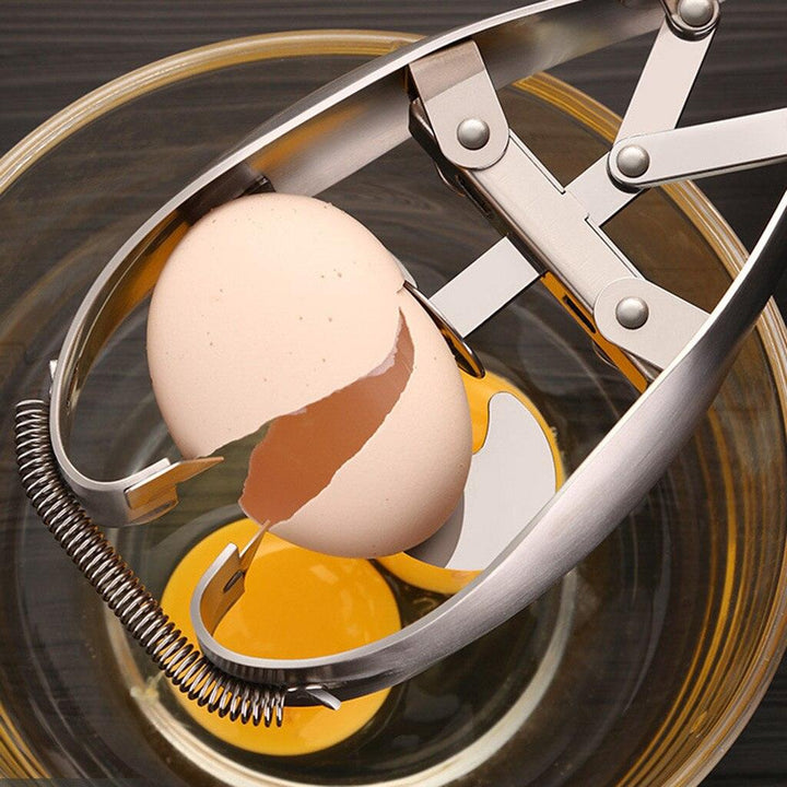 Stainless Steel Egg Scissors Eggshell Cutter Quail Egg Opener Egg Cutter Egg Topper Cracker Separator Cooker Cracker - Mamofa Global Store