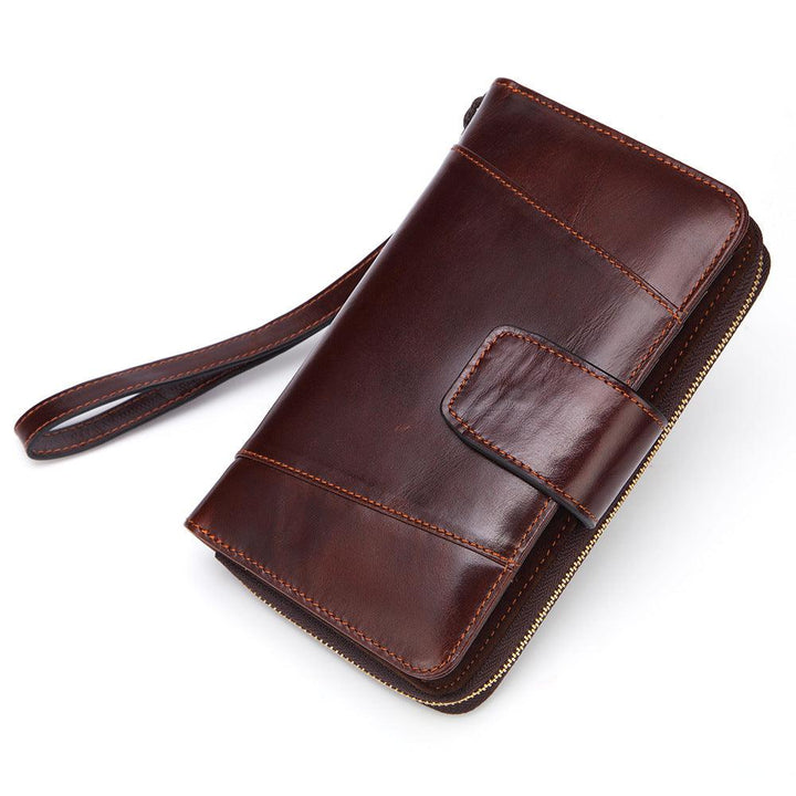 Women's Fashion Long Multi-functional Leather Wallet - Mamofa Global Store