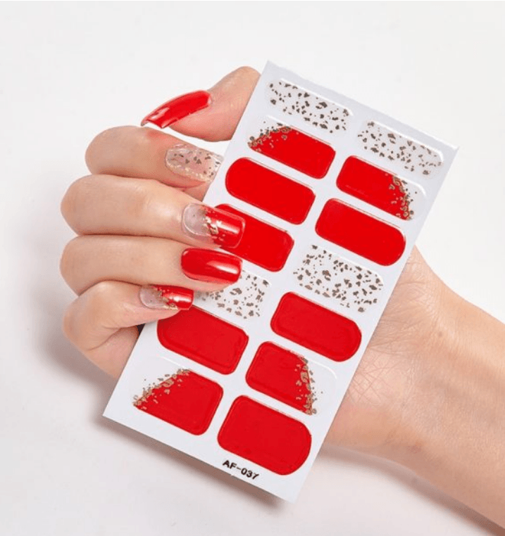 Nail Stickers, Nail Polish Glue, Full Nail Stickers - Mamofa Global Store