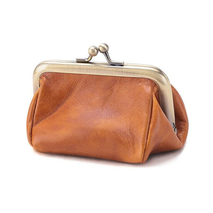 Leather Handmade Mini Storage Coin Purse - Mamofa Global Store