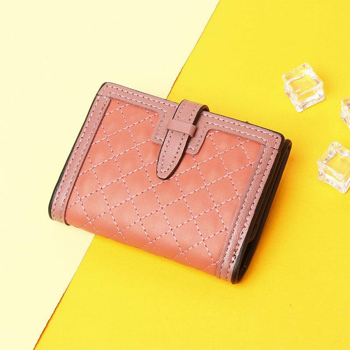 Wallet Short Japanese And Korean Simple And Compact Card Holder Student Style Multiple Card Slots - Mamofa Global Store