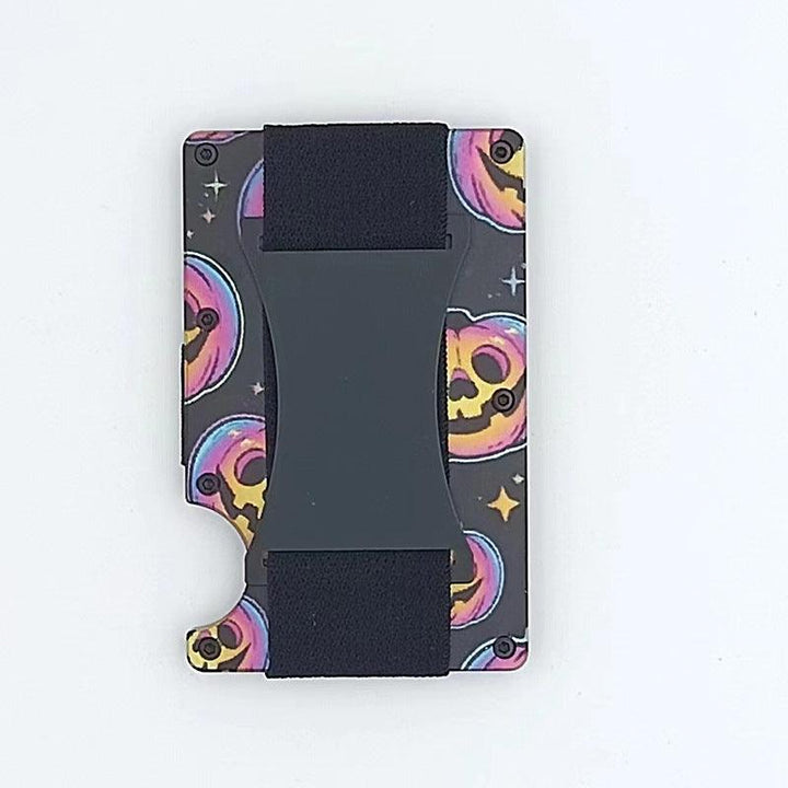 Metal Card Wrapped Carbon Fiber Wallet RFID Anti-theft Brush - Mamofa Global Store