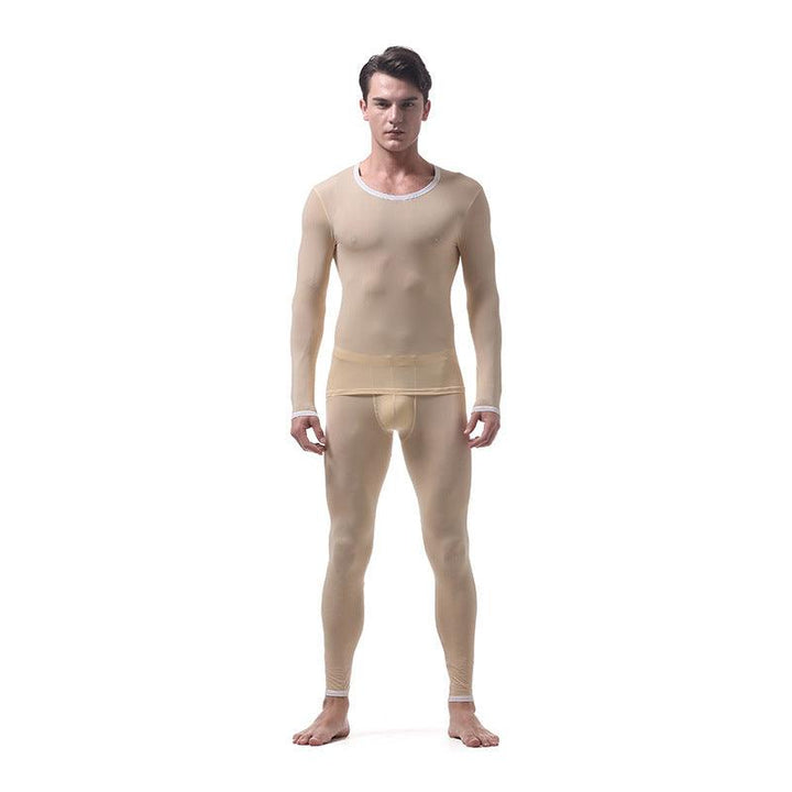 Men's Ice Silk Thermal Underwear Suit - Mamofa Global Store