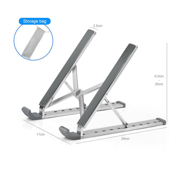 Folding Lifting Desktop Notebook Tablet Computer Stand - Mamofa Global Store