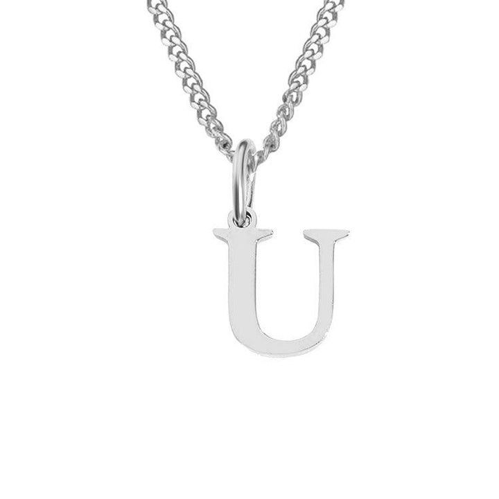 26 Letters All-Match 14K Stainless Steel Necklace - Mamofa Global Store