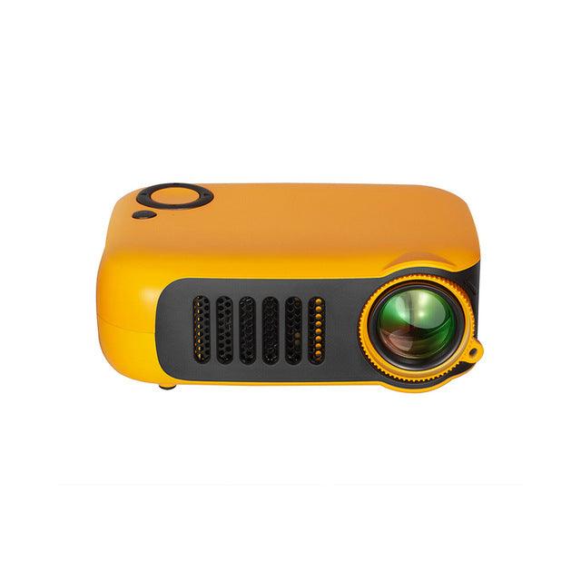 Mini Portable Projector 800 Lumens Eye-Care 1080p LCD 50,000 Hours Lamp Life Home Cinema Video Projector - Mamofa Global Store