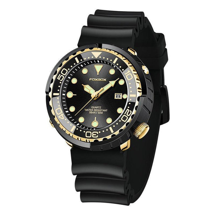 Men's Quartz Watch Three-pin Calendar Waterproof - Mamofa Global Store