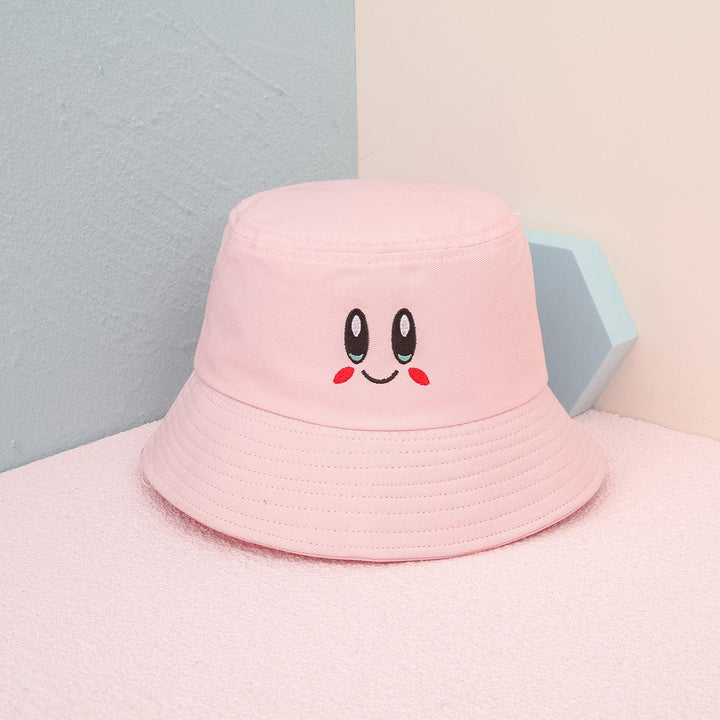 Japanese Style All-matching Women's Spring And Autumn Bucket Hat Cute Expression - Mamofa Global Store