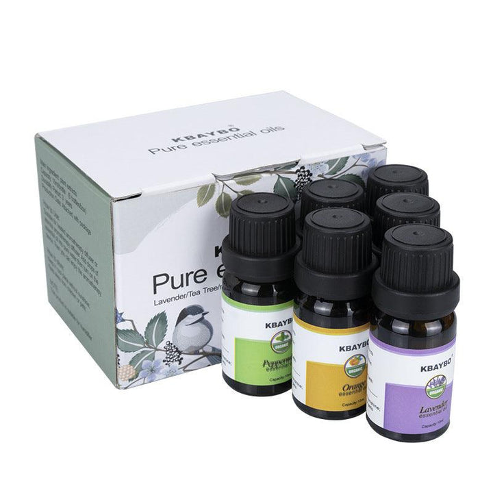 6-Piece Essential Oil Kit for Wellness & Relaxation (Aromatherapy) - Mamofa Global Store