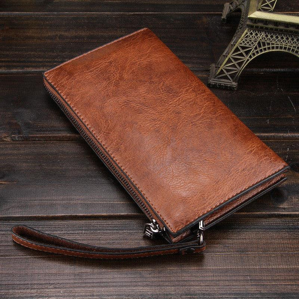 Men Handbag Coin Purse Wallet Mobile Phone Leather Bag - Mamofa Global Store