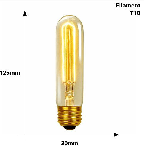 Edison Bulb E27 220V 40W ST64 A19 T45 G80 G95 G125 Incandescent filament bulb lighting Retro Edison Light Bulb - Mamofa Global Store