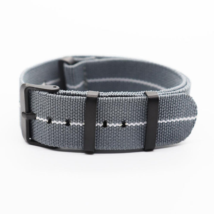 Black Canvas Nylon Strap With Elastic Strap - Mamofa Global Store