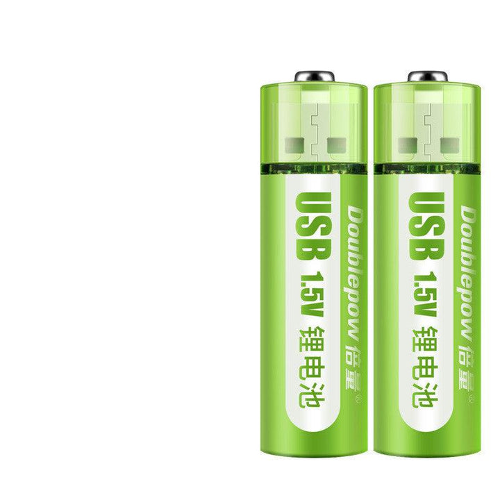 USB Rechargeable Battery No. 5, No. 7 Lithium Battery, Large Capacity 1.5v Constant Voltage AA - Mamofa Global Store