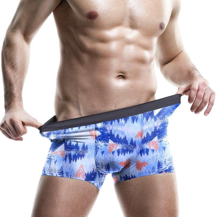 Men's Lightweight Printed Breathable Boxers - Mamofa Global Store