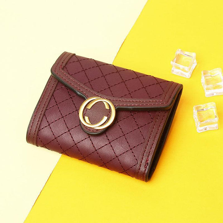 Wallet Multi Card Coin Purse Zeng Color Short Women - Mamofa Global Store