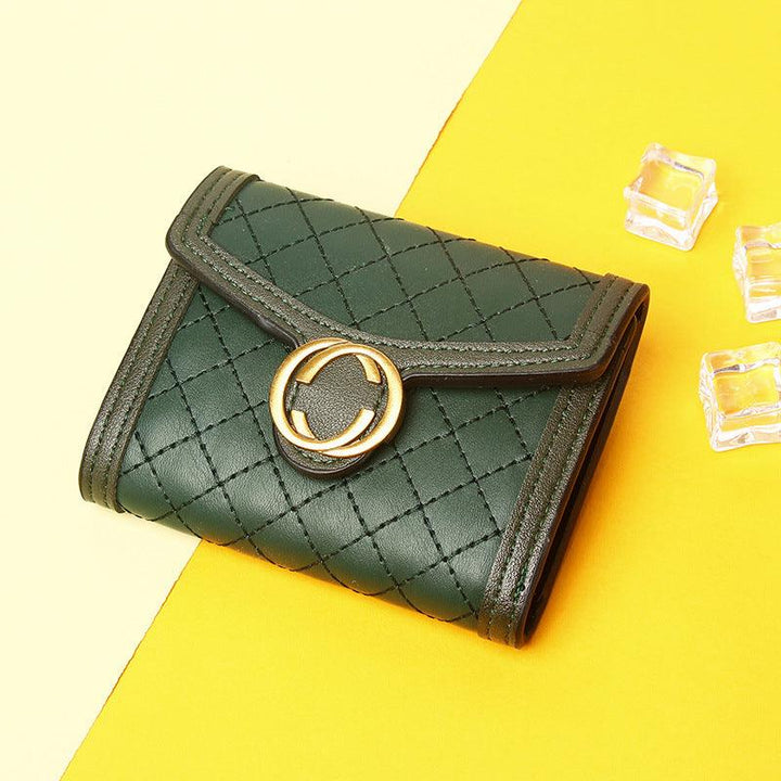 Wallet Multi Card Coin Purse Zeng Color Short Women - Mamofa Global Store