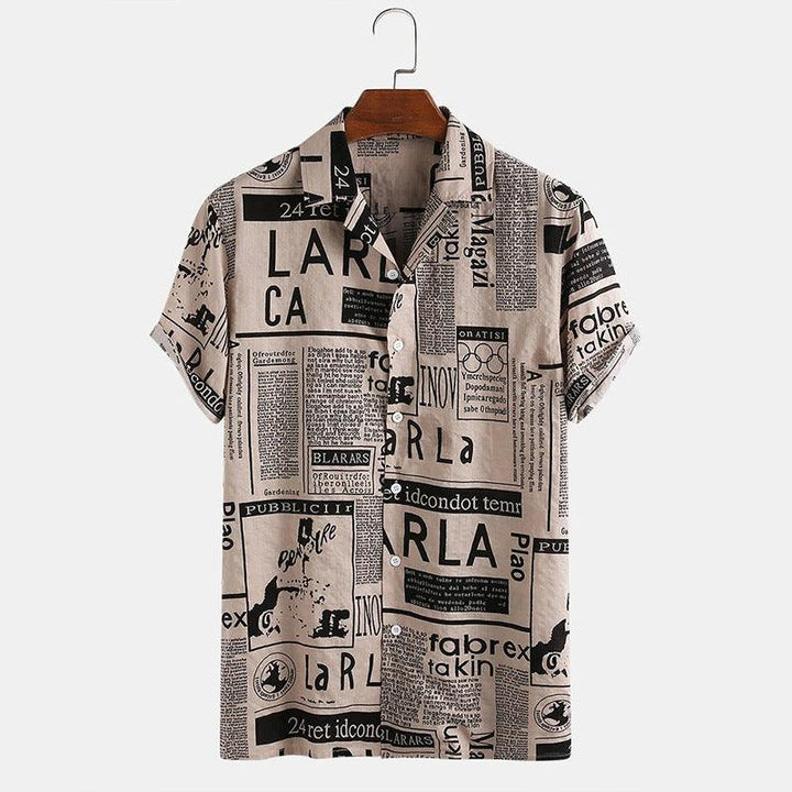 Fashion Casual Men's Shirt - Mamofa Global Store