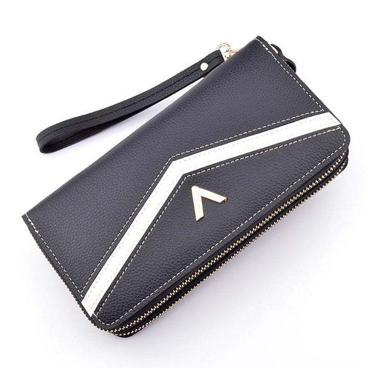 New Wallet Women's Long Double Zip Clutch - Mamofa Global Store