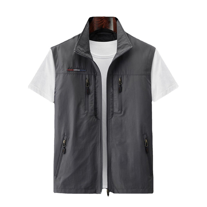 Outdoor Quick-drying Vest Multi-pocket Thin Workwear Vest - Mamofa Global Store