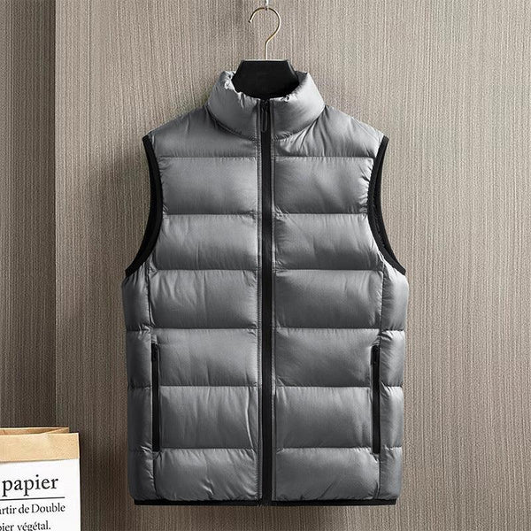 Down Jacket Vest Men's Coat Thickened Warm - Mamofa Global Store