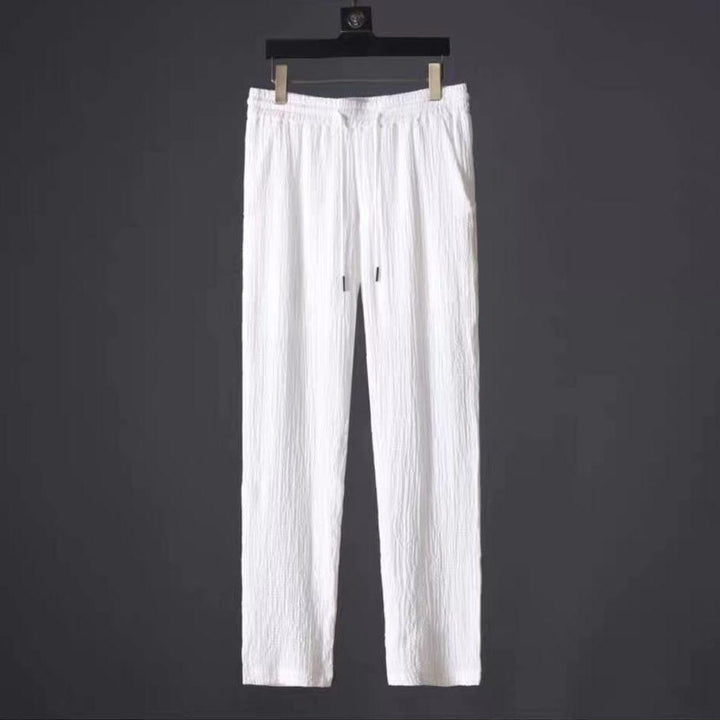 Loose Short Sleeve And Drawstring Trousers - Mamofa Global Store