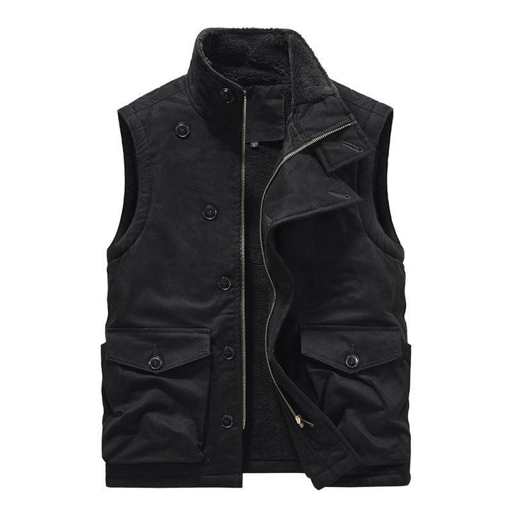 Middle-aged Men's Waistcoat Vest Waistcoat - Mamofa Global Store