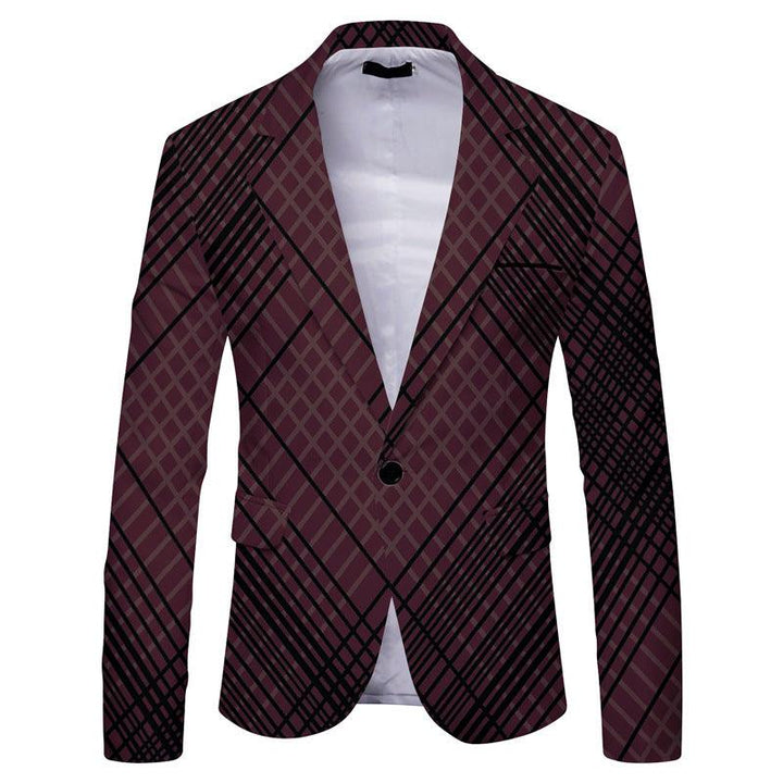 Urban Fashion Slim-fit Small Suit - Mamofa Global Store