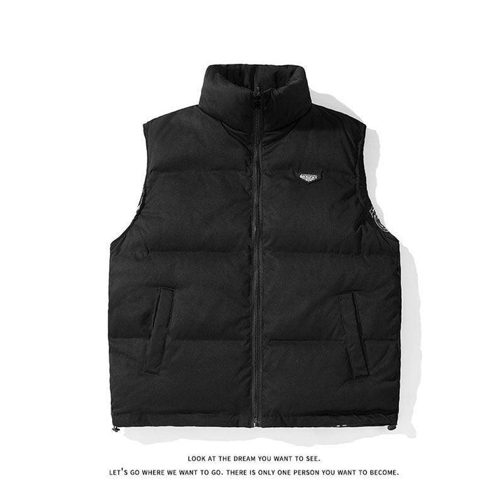 White Duck Down Vest Couple Wear On Both Sides - Mamofa Global Store