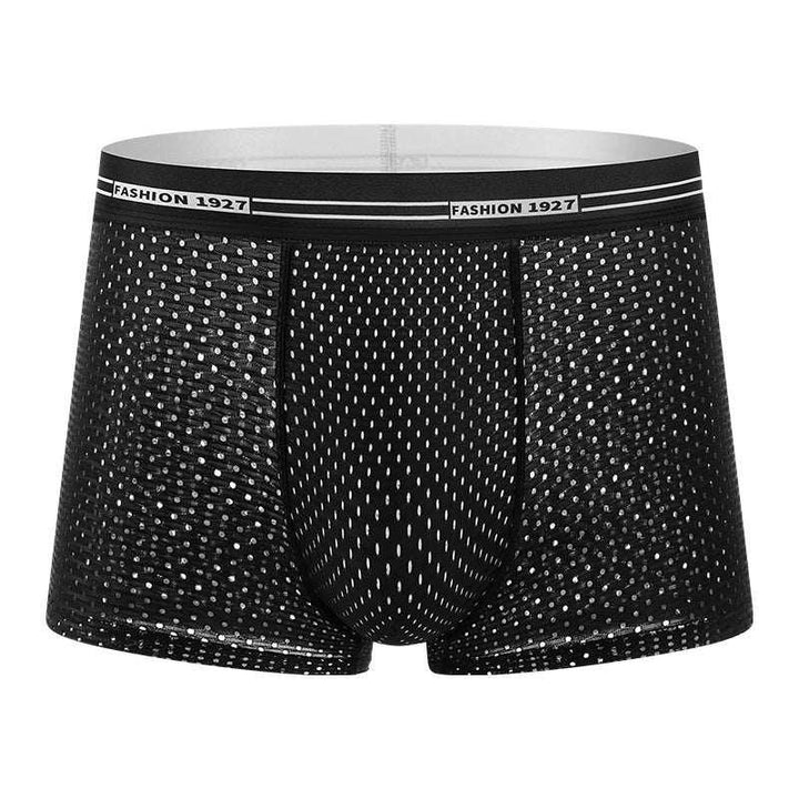 Men's Fashionable Mesh Breathable Ice Silk Underwear - Mamofa Global Store