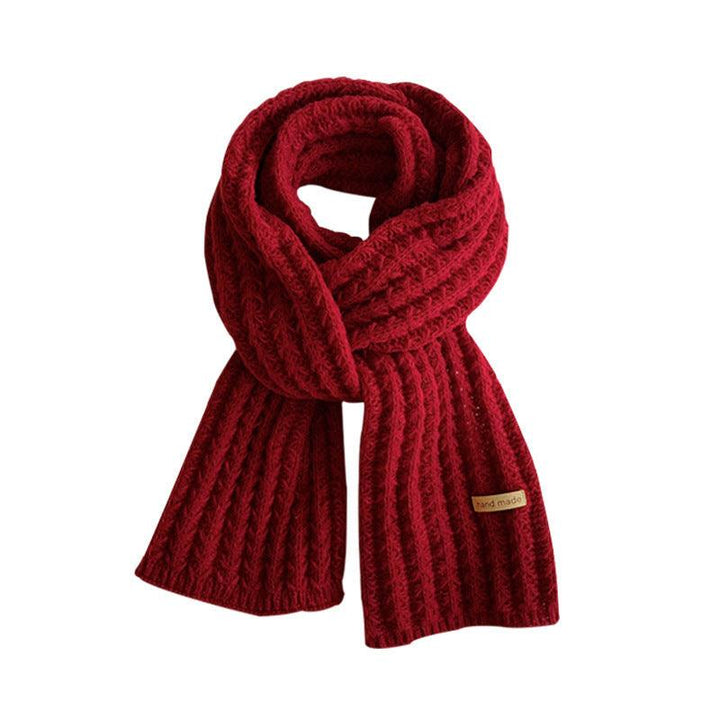 Knitted Wool Keep Warm Scarf - Mamofa Global Store