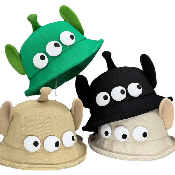 Cute Funny Three-eye Big Ears Bucket Hat Children - Mamofa Global Store