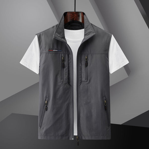 Outdoor Quick-drying Vest Multi-pocket Thin Workwear Vest - Mamofa Global Store