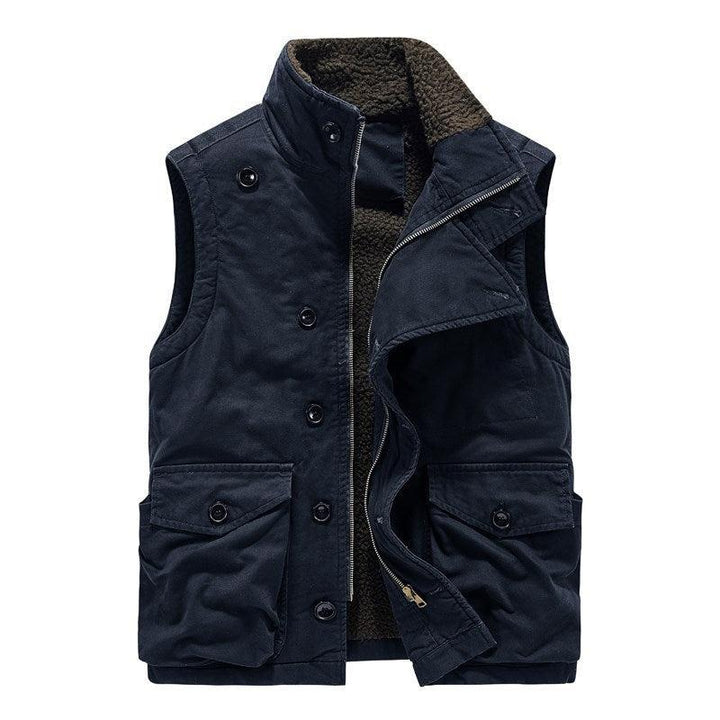 Middle-aged Men's Waistcoat Vest Waistcoat - Mamofa Global Store