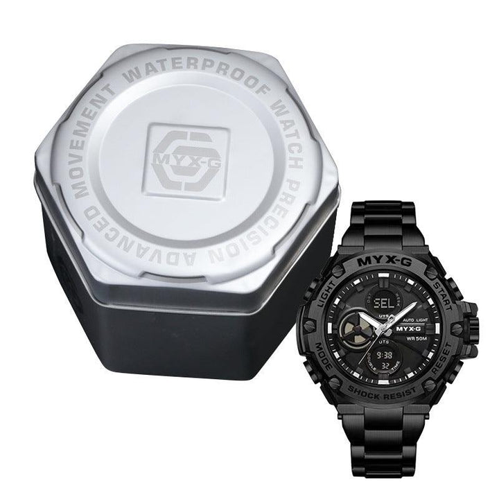 Business Steel Timepiece Trendy Multi-functional Men - Mamofa Global Store