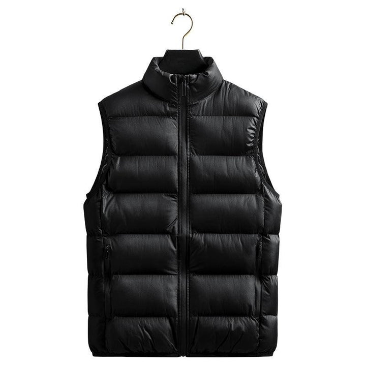 Down Jacket Vest Men's Coat Thickened Warm - Mamofa Global Store