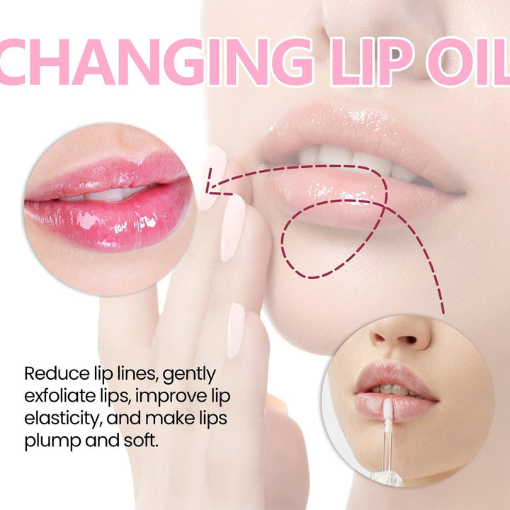 Moisturizing Color Changing Lip Care Oil Hydrating - Mamofa Global Store