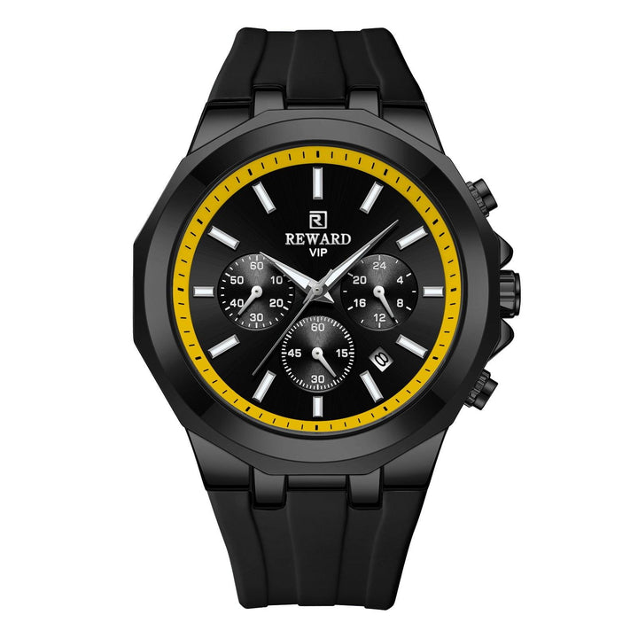 Silicone Band Quartz Sports Men's Watch - Mamofa Global Store