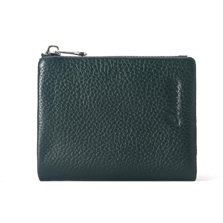 Leather Wallet Lychee Pattern Women's Short - Mamofa Global Store