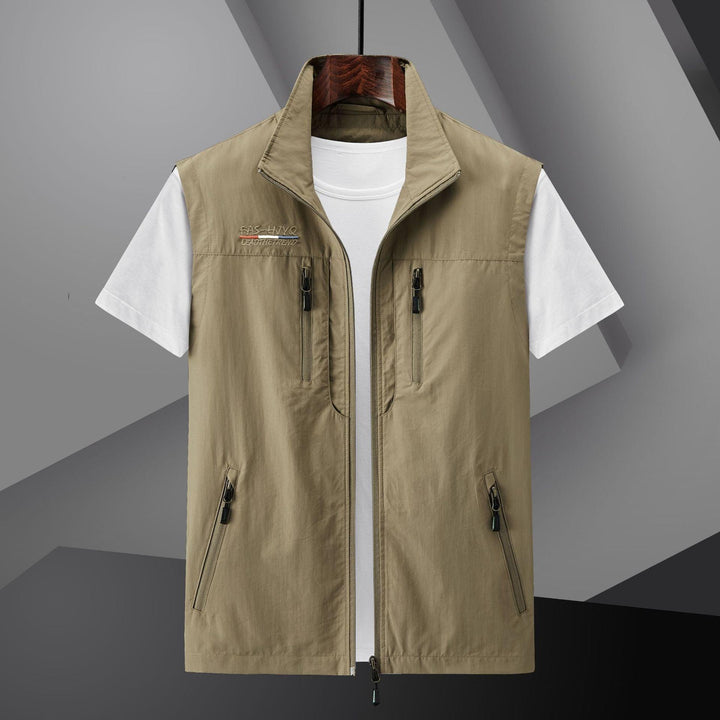 Outdoor Quick-drying Vest Multi-pocket Thin Workwear Vest - Mamofa Global Store