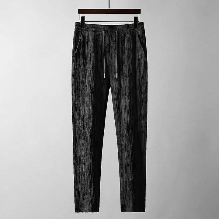 Loose Short Sleeve And Drawstring Trousers - Mamofa Global Store