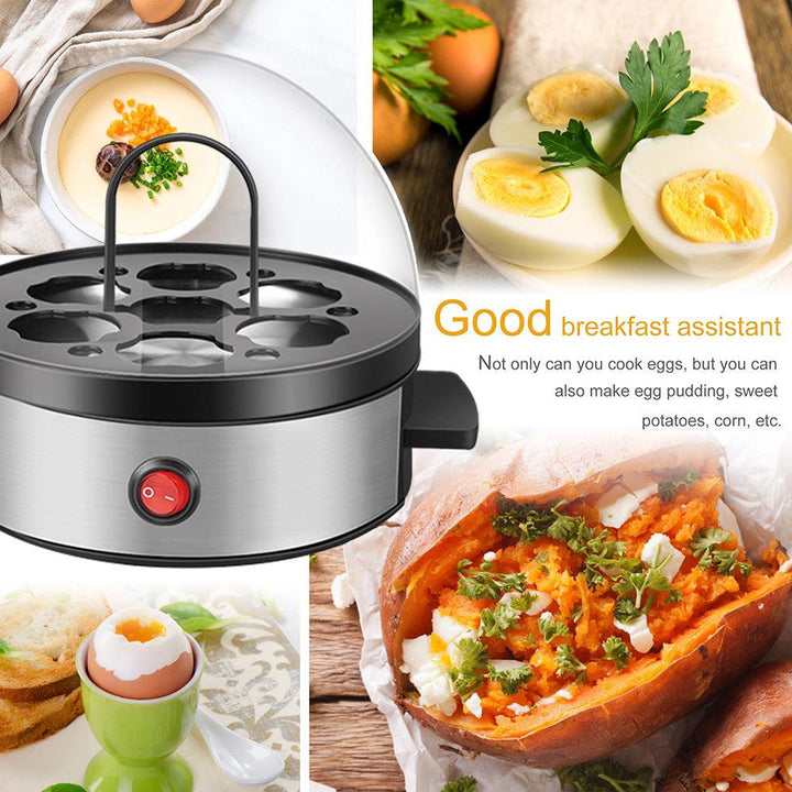 Multifunctional Egg Cooker Mini Egg Steamer Breakfast Egg Steamer - Mamofa Global Store