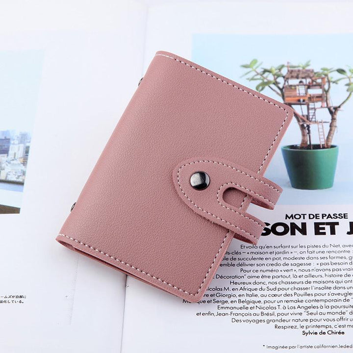 Lady Simple Cute Mini Card Holder - Mamofa Global Store