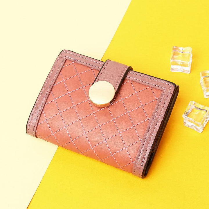 Simple And Compact Card Holder Student Style Multi-card-slot Coin Purse Female - Mamofa Global Store