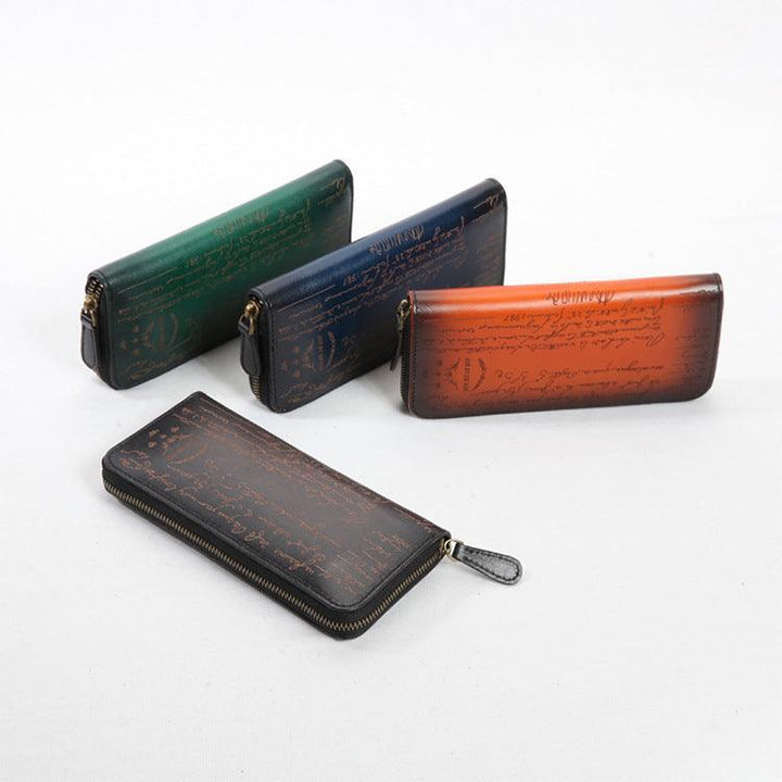 New Handmade Retro Cowhide Wallet For Men - Mamofa Global Store