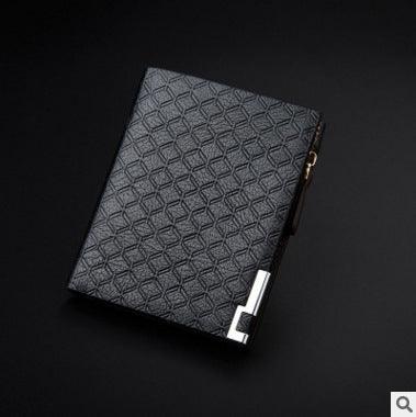 Men's Wallet Short Business Embossed - Mamofa Global Store