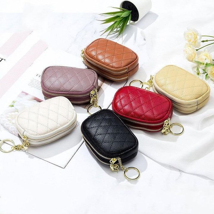 Diamond Embroidery Thread Coin Purse Key Ring Storage Bag - Mamofa Global Store